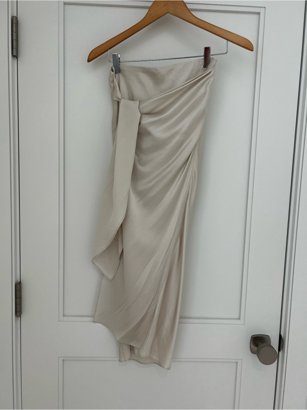 Rails Paige Satin Wrap Skirt